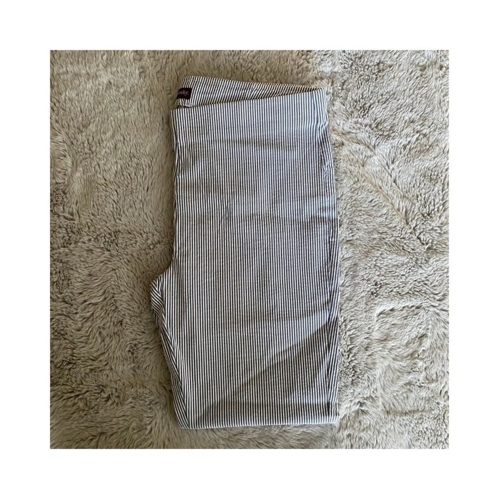 Crosby Gray Stripped Pants size 10
